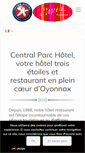 Mobile Screenshot of central-parc-hotel.net